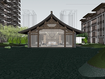 新中式四合院 四合院