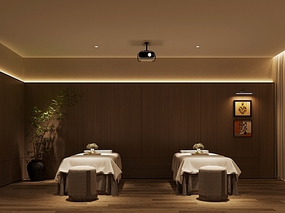 现代简约足浴店 SPA 足疗