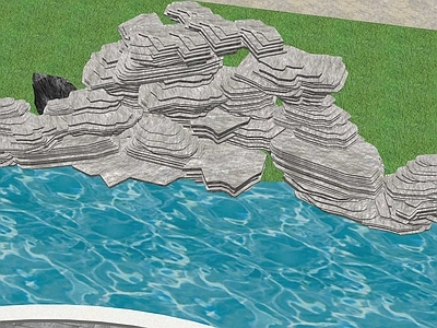 新中式假山 假山