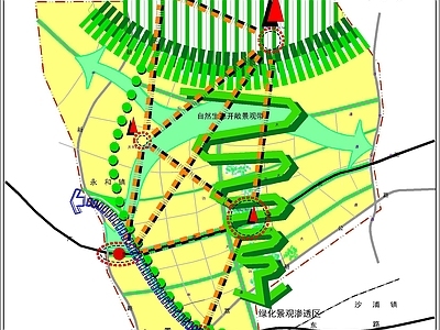 产业园景观 广州工业园景观规 施工图