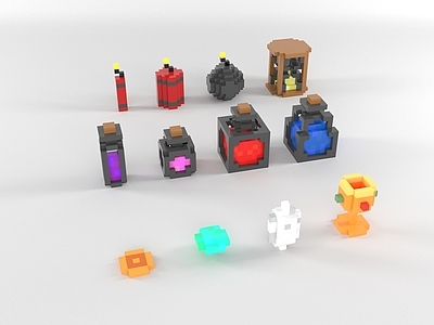 娱乐器材 游戏道具 虚拟道具 像素道具