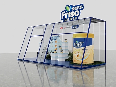 现代母婴店 展厅 美素佳儿