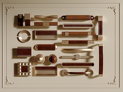 现代复古拉手 柜门拉手