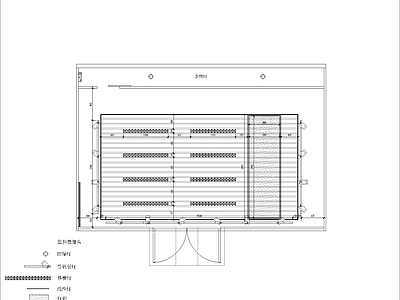 现代商场 工装室内改造图纸 施工图