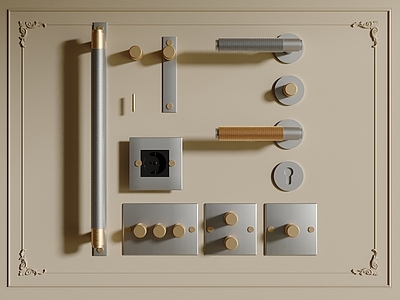 现代简约拉手 门拉手