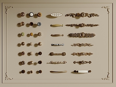 欧式复古拉手 柜门拉手