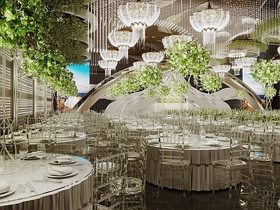 现代工业宴会厅 酒店宴会厅 宴会厅 现代宴会厅 宴会厅舞台