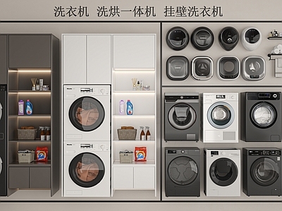 洗衣机 壁挂洗衣机 洗衣机烘干机