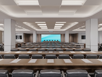 现代简约会议室 大型会议室 培训会议室 阶梯会议室 办公会议室 政府会议室