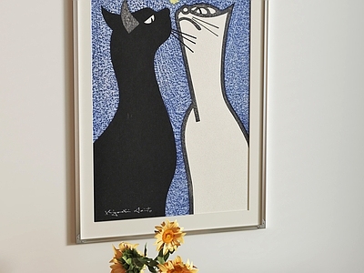 现代挂画 奶油风小清新挂画 装饰摆件