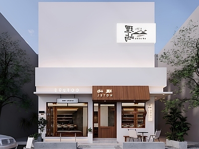现代民宿建筑 现代极简民宿 民宿建筑外观