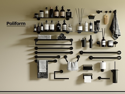 洗浴用品 毛巾 毛巾架 洗漱用品