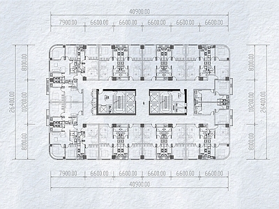 现代酒店建筑 现代公寓户型 酒店套间户型 多层酒店 户型合集 施工图