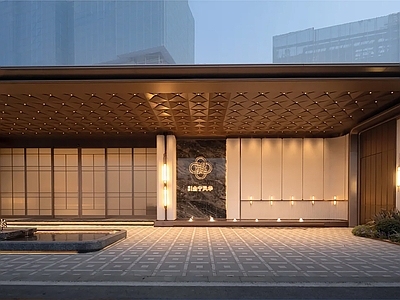 现代大门 现代示范区大门 住宅入口大门 住宅门楼 社区大门