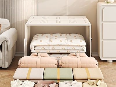 衣服 折叠收纳箱 折叠衣服 大被子 折叠衣服衬衫毛衣 沙发边柜吊灯