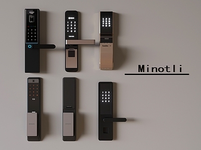 锁 钥匙 智能门锁电子锁 指纹锁密码锁