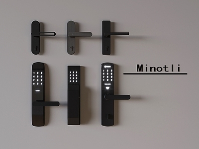 锁 钥匙 智能门锁电子锁 指纹锁密码锁