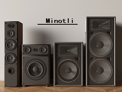 音响 落地音响低音炮 影音设备
