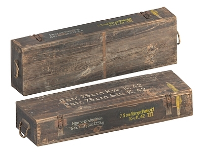 军事器材 箱子 旧箱子 旧木箱 木箱子 武器箱子 旧武器箱子