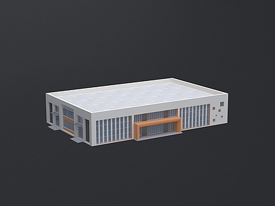 现代其他公共建筑 建筑大楼 厂办一体大楼 厂房