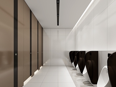 现代公共卫生间 现代公共卫生间