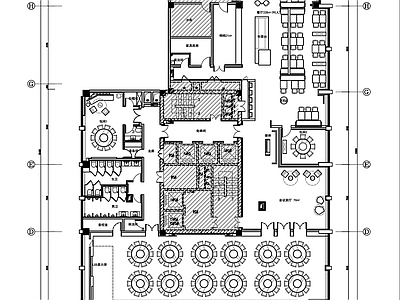 现代其他商业空间 宴会 施工图