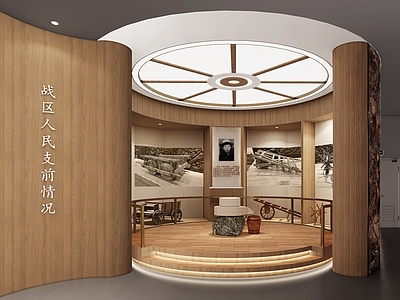 新中式中式其他公共空间 农具展示 展厅 展览馆