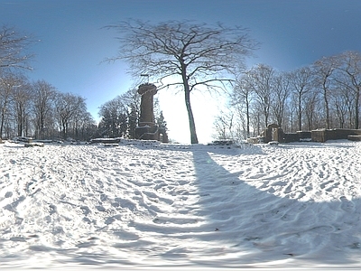 现代天空HDR 自然环境HDR 户外HDR 雪天HDR