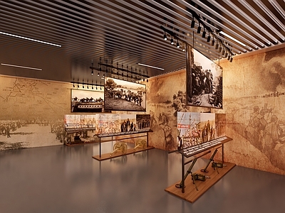 现代新中式其他公共空间 博物馆 展馆 展厅 纪念馆