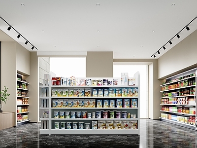 现代其他公共空间 超市