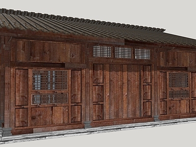 中式风格建筑 彝族民居 西昌建筑 古建筑