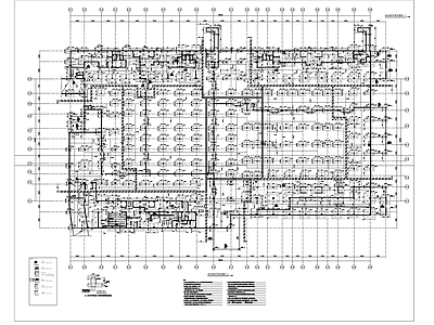 混凝土结构 地下车库 门市钢结构厂房 施工图