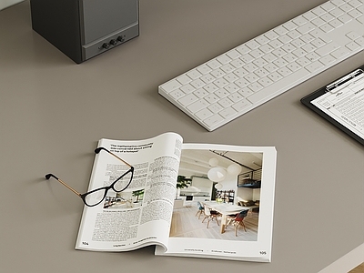 书籍 现代杂志 眼镜 报刊 书 笔记本
