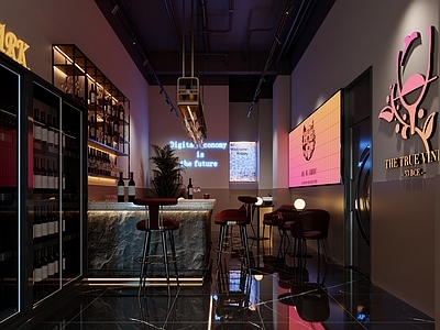 现代酒吧 现代酒吧 工业风酒吧 清吧