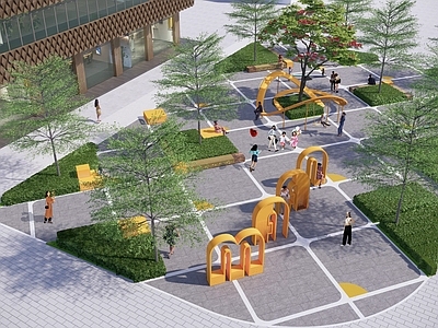 现代口袋公园 绿美生态小公园 街角小公园 典型村典型镇公园
