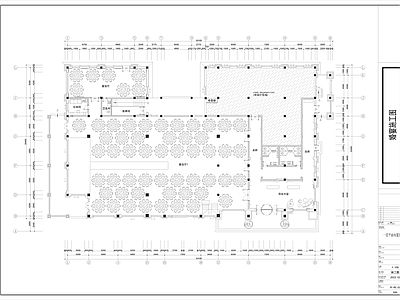 酒店宴会厅 宴会厅 婚宴宴会厅 图纸规范标准线型 三千平宴会厅 施工图