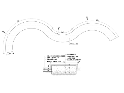 景观节点 园路 施工图