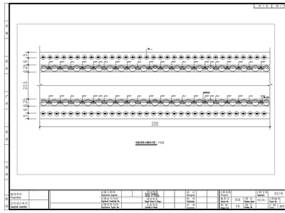 中央绿化带景观 道路绿化标段 绿带设计标段 中央绿化带标段 施工图