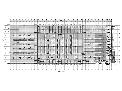 现代产业园建筑 办公厂房车间 工业园区建筑 施工图