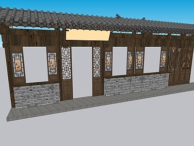 中式庭院 古建 施工图