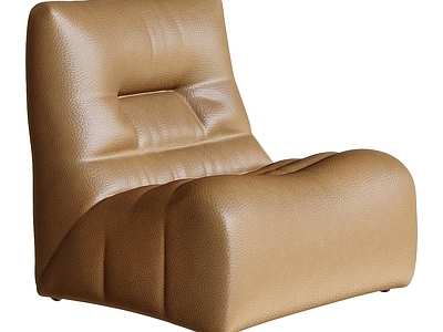 现代意式单人沙发 minotti minotti沙发 休闲沙发 皮革沙发 休闲椅