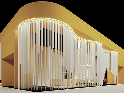 现代展厅 展会外立面