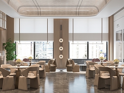 现代轻奢售楼处 售楼处洽谈区 现代洽谈区 谈单区