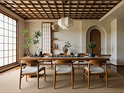 现代茶室 现代茶室 茶桌椅 茶椅 餐桌椅