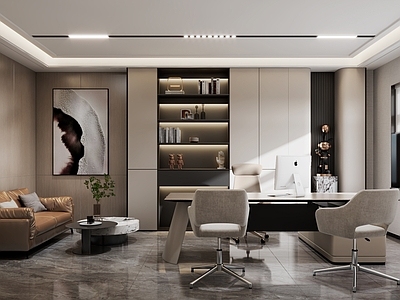现代其他公共空间 总裁助理办公室 办公室