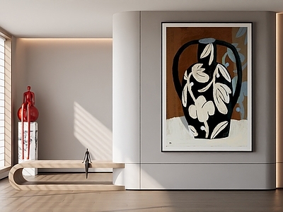 中古侘寂挂画 书房挂画 茶室挂画 客厅挂画 玄关挂画 办公室挂画