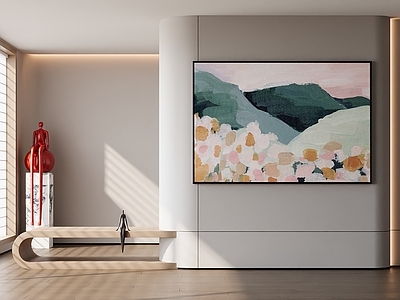 现代奶油挂画 女孩房挂画 书房挂画 客厅挂画 玄关挂画 办公室挂画
