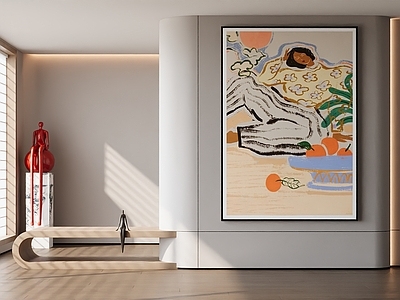 现代奶油挂画 女孩房挂画 书房挂画 客厅挂画 玄关挂画 办公室挂画