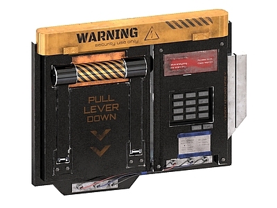 工业设备 电闸 开关 控制器 控制面板 控制面板 控制台 科幻控制器