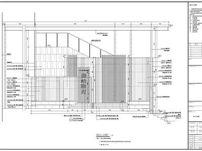 新中式廊架 新中式入口廊架 施工图